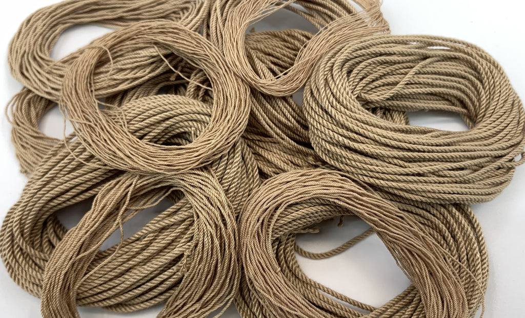 Miniature rigging ropes - Tan - Cotton – Dry-Dock Models & Parts