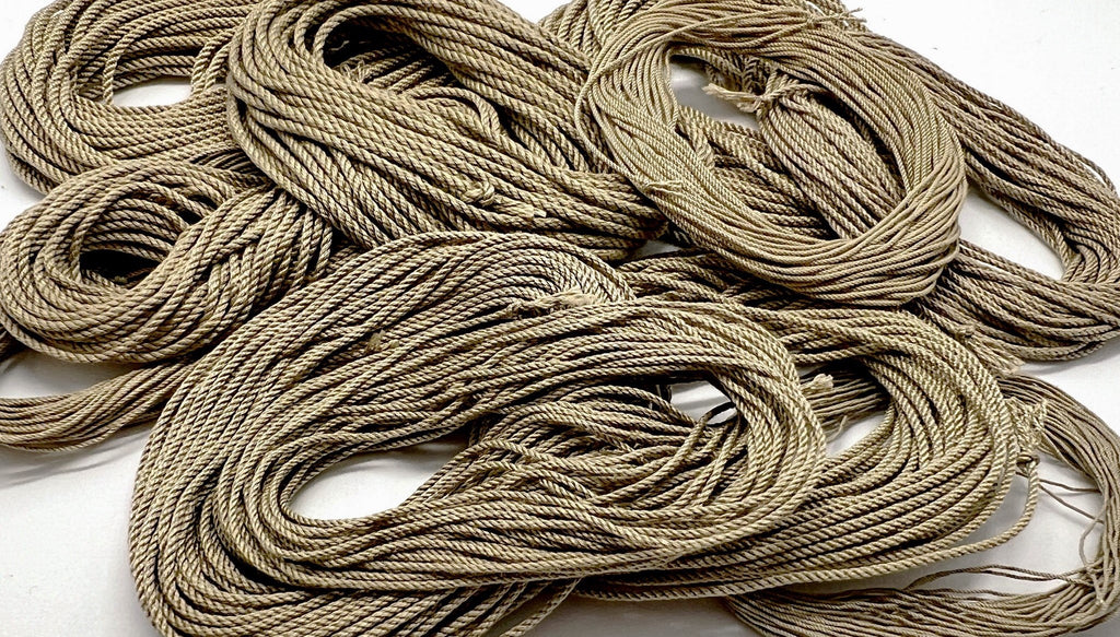 Miniature rigging ropes - Beige - Cotton – Dry-Dock Models & Parts