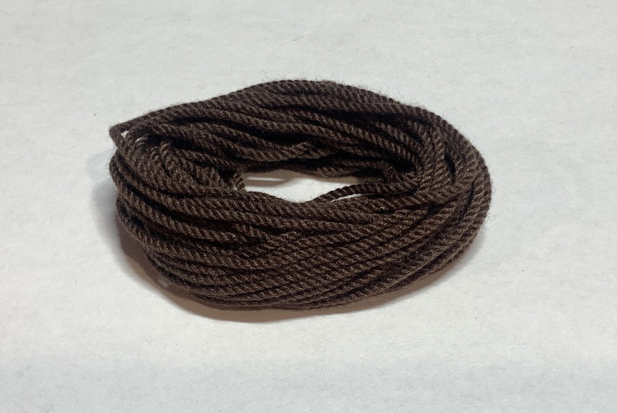 Miniature rigging rope 1.9 mm, Dark brown, cotton, 6 meter – Dry-Dock ...