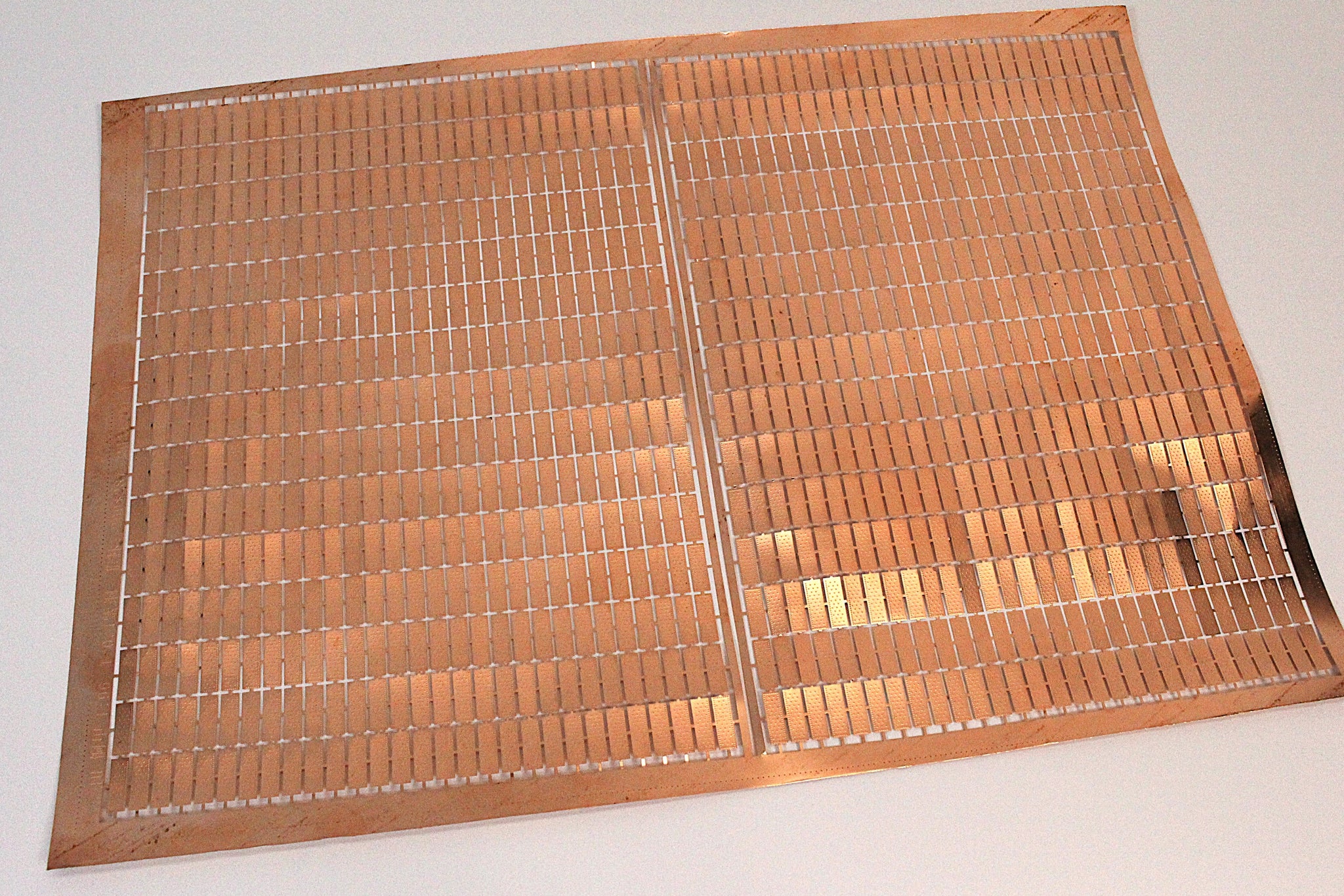Photo Etch Copper Plates 1:96 870 Plates/1 A4 Size Sheet – Dry