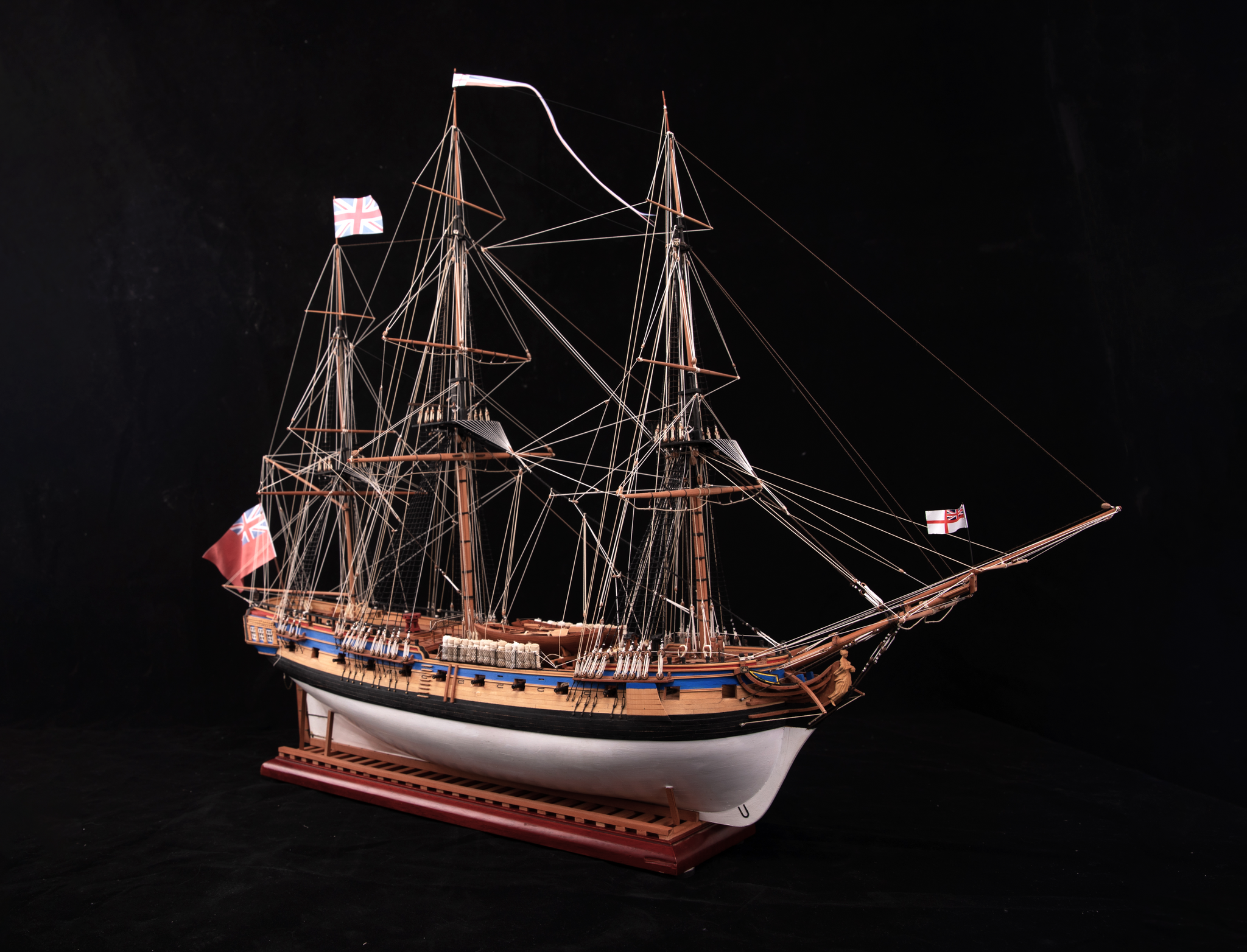 Hms Pandora 1779 1:72 - Boxwood Version – Dry-Dock Models & Parts