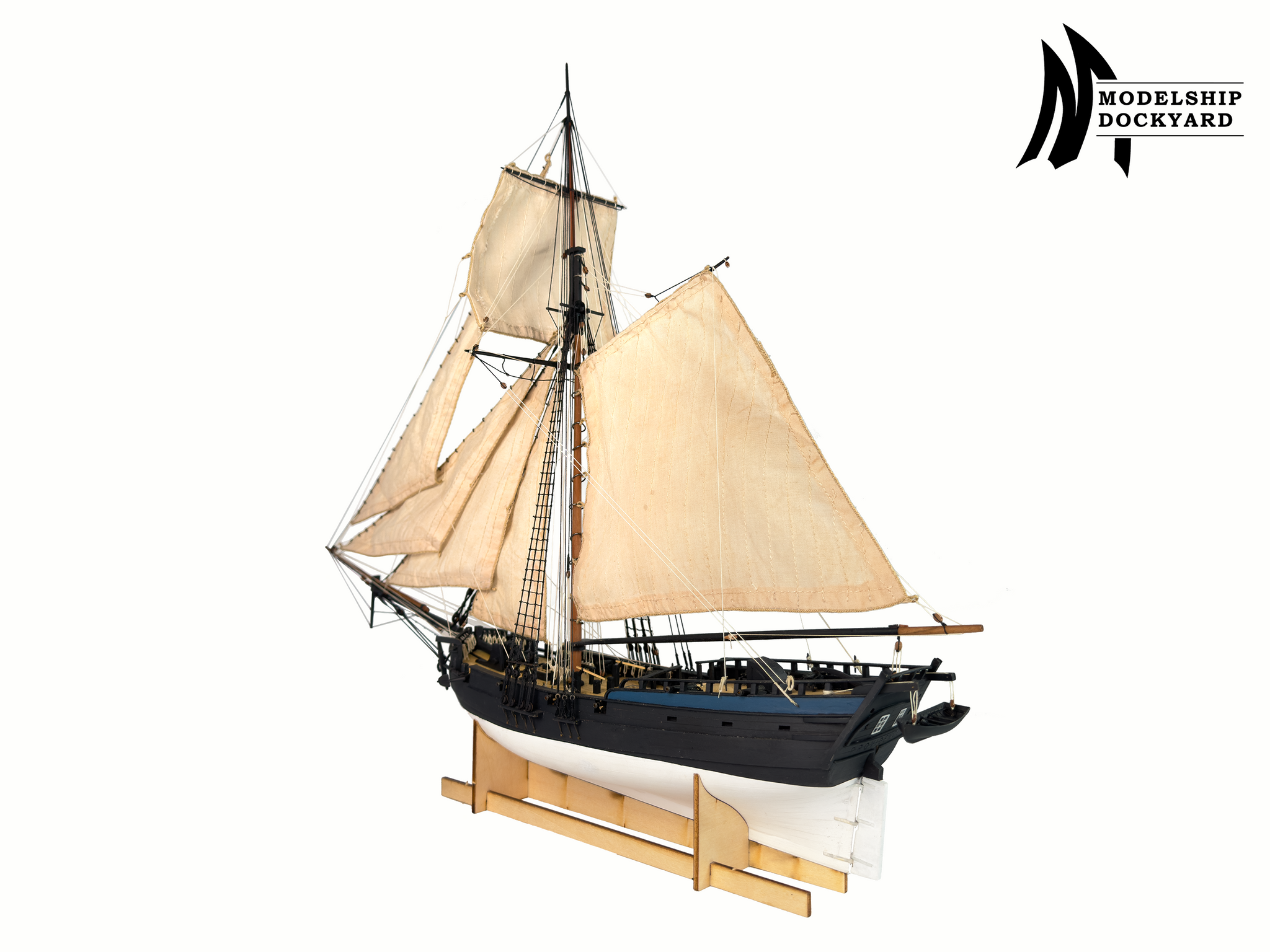 USS Providence 1775 - 1:72 + Pre Sewn Sails - NEW – Dry-Dock