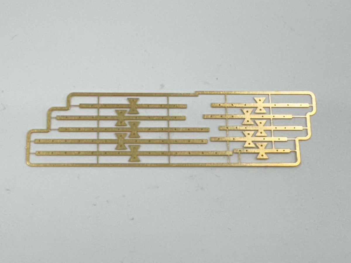 Photo Etch Rudder Hinges 1:64 5 Pairs/Set – Dry-Dock Models & Parts