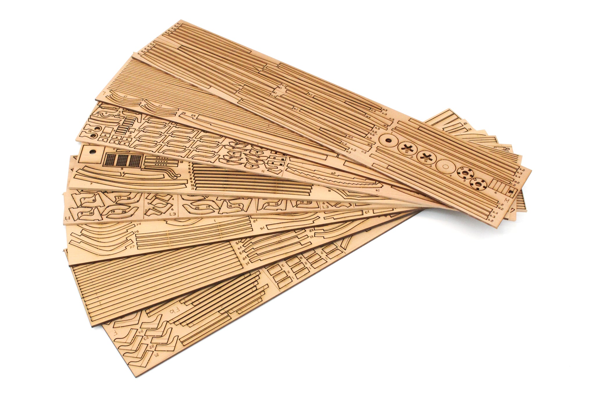 Hms Enterprize 1774 - 1:96 POF - Boxwood Version, Boxwood CNC