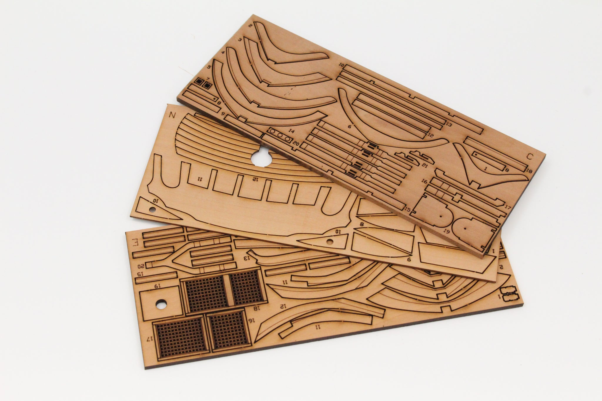 Hms Enterprize 1774 - 1:96 POF - Boxwood Version, Boxwood CNC