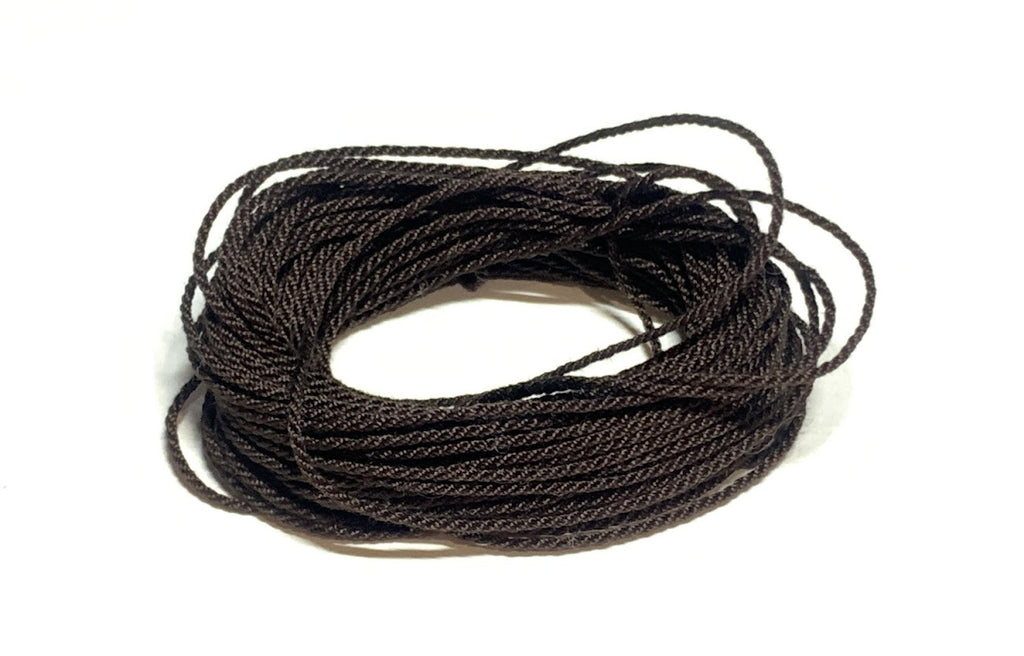Model Railroad Rope Miniature rigging ropes - Dark brown - Cotton – Dry-Dock Models & Parts