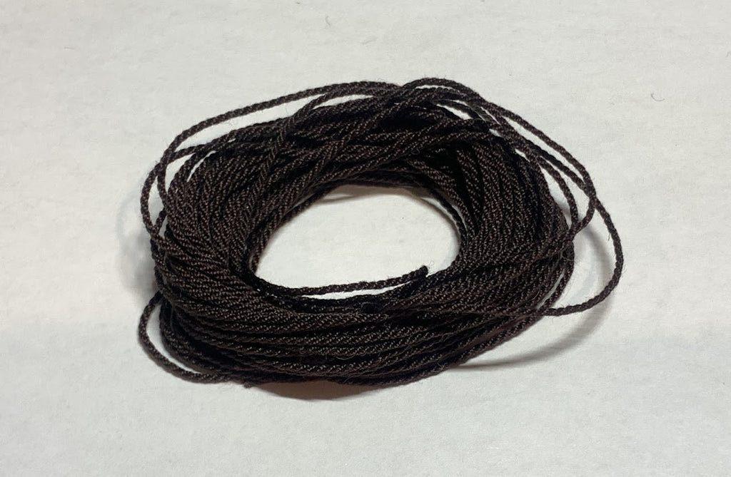 Miniature rigging ropes - Dark brown - Cotton – Dry-Dock Models & Parts