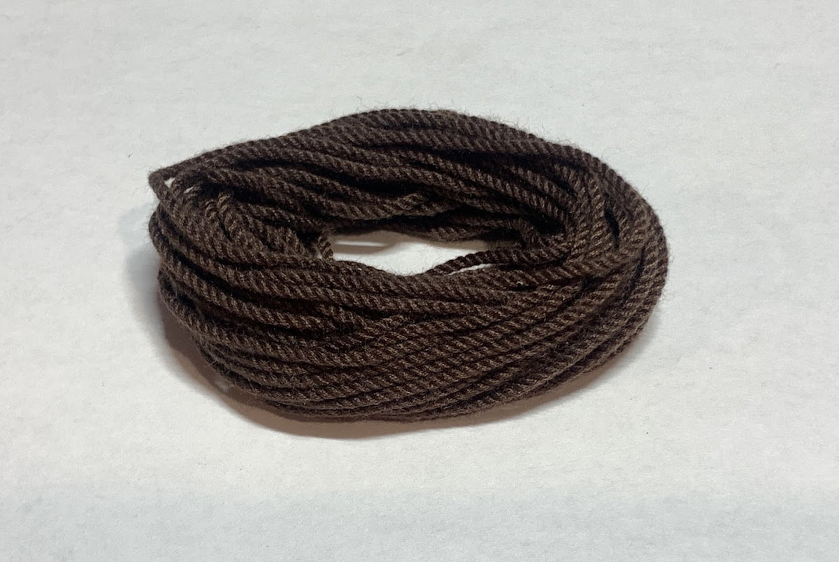 Miniature rigging rope 1.5 mm, Dark brown, cotton, 6 meter – Dry-Dock ...